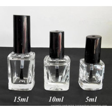 Square Cosmetic Glass Bottle, Glass Nail Polish Bottle (NBG20)